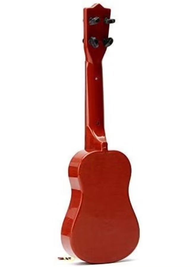 Guitar Toy for Kids 4-String Acoustic Music Learning Toys, Musical Instrument Educational Guitar Toy for Beginners Kids Child(Brown) - Image 5