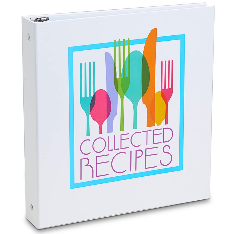 Meadowsweet Kitchens Recipe Binder with Dividers and Labels  Recipe Cookbook Binder for Full Size Recipes Recipe Cards Recipe Clippings  3Ring Full Size Modern Cuisine Recipe Organizer Book from Meadowsweet Kitchens