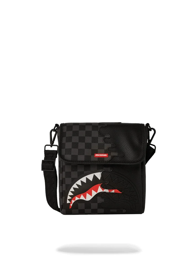 SPRAYGROUND UNFINISHED SHARK MESSENGER SLING