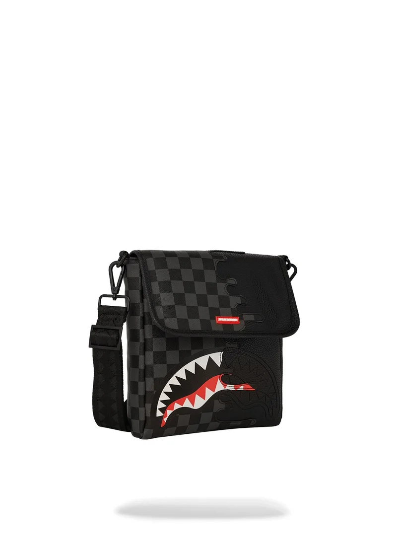 SPRAYGROUND UNFINISHED SHARK MESSENGER SLING