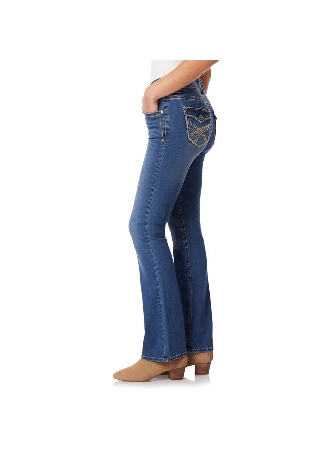 Wallflower Women's InstaStretch Luscious Curvy Bootcut Jeans, Trixie, 15 - Image 3