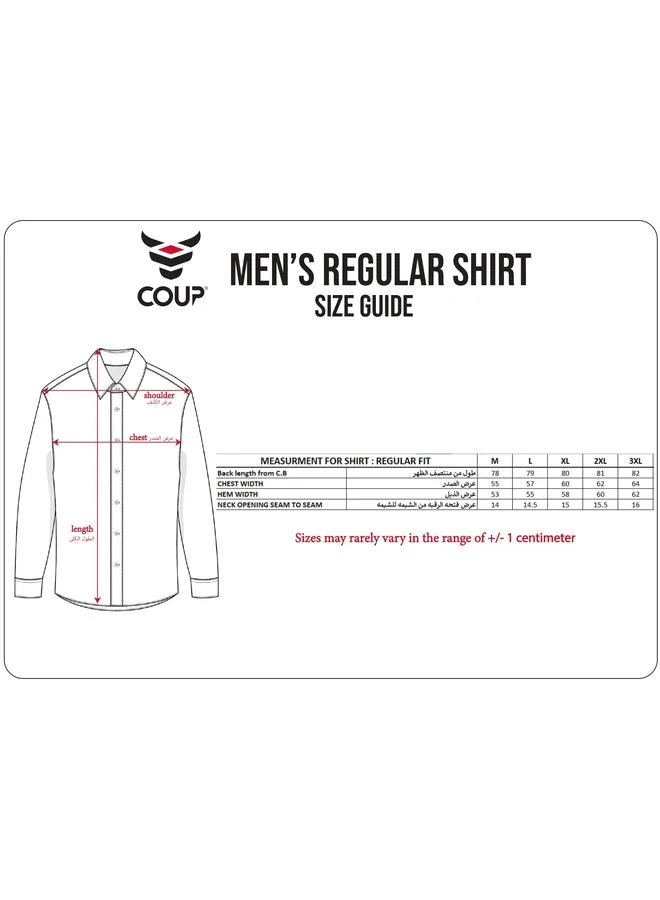 Coup Coup - Button Down Shirt For Men