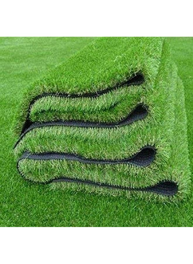 Kuber Industries Artificial Grass Carpet Professional Dog Grass Mat Large Turf Outdoor Rug For Patio Lawn Decoration Portable Trainig Pad 3.3 X 8 Feet Green - Image 1