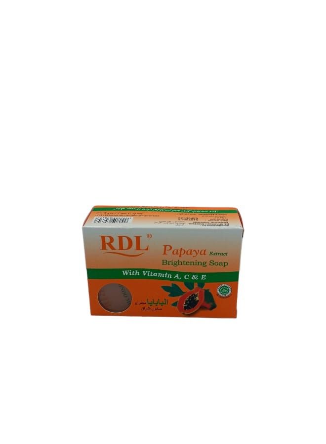 Papaya soap for lightening the skin 135 gm - Image 2