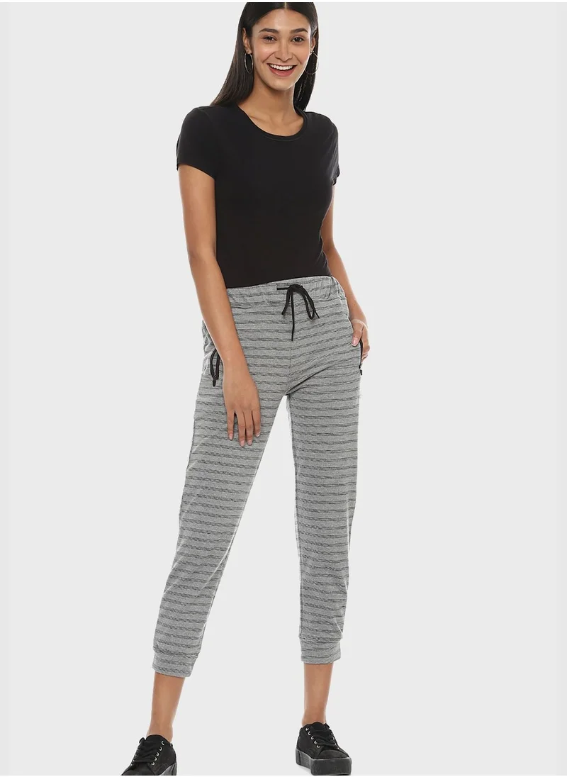 Campus Sutra Elastic Waist Jogging Pant