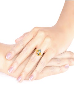 Malabar Gold and Diamonds 22 Carat 916 Purity Yellow Gold Ring DZDWL23RN08Y11 For Women  - Image 4