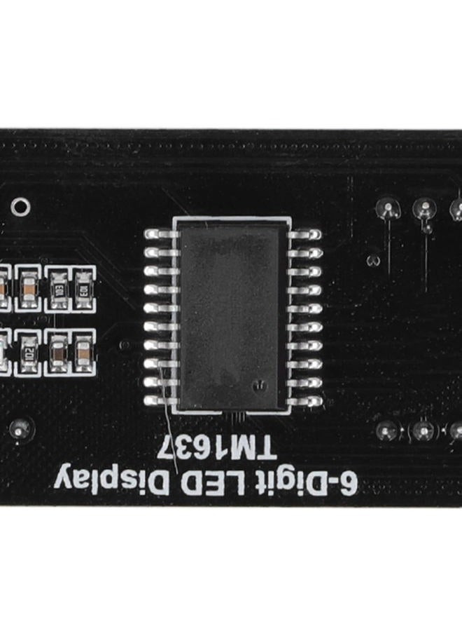 Kadimendium Digital Display Module 0.56in 6 Digit 7 Segment TM1637 Display Tube Digital Segment Tube LED Display Module with Yellow Light Electrician Electrical - Image 2