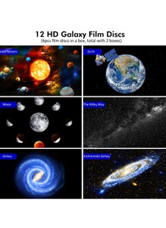 Alruht Star Projector, Planetarium Projector for Bedroom, Ultra Clear Galaxy Night Light with 4K Replaceable 13 Galaxy Discs, 360 Degree Rotation Real Sky Light for Kids Room Birthday Gift  - Image 3