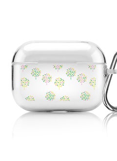 Stylizedd Classic Clear printed Case for Apple AirPods Pro 2nd Generation Thin Transparent Cover [Designed for Apple AirPods Pro 2nd Generation] - Summer Spring  - Image 1