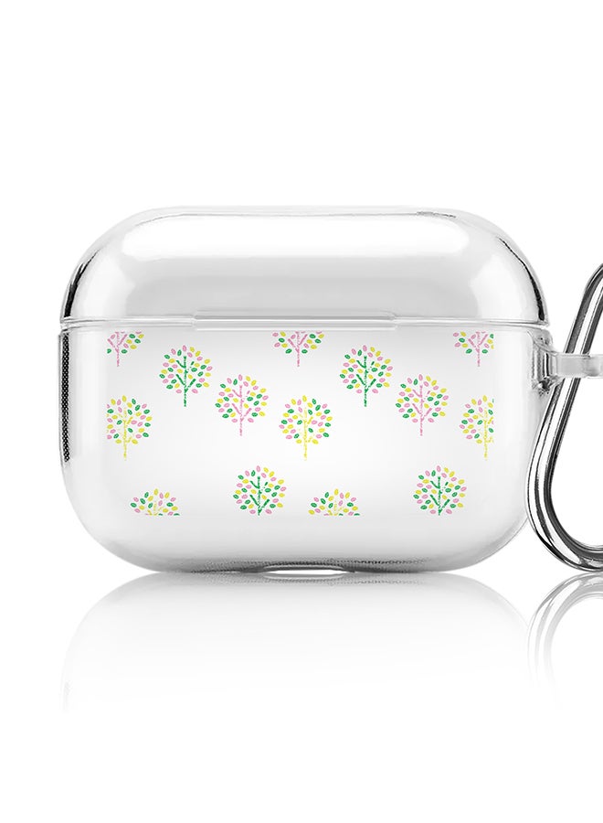 Stylizedd Classic Clear printed Case for Apple AirPods Pro 2nd Generation Thin Transparent Cover [Designed for Apple AirPods Pro 2nd Generation] - Summer Spring  - Image 1