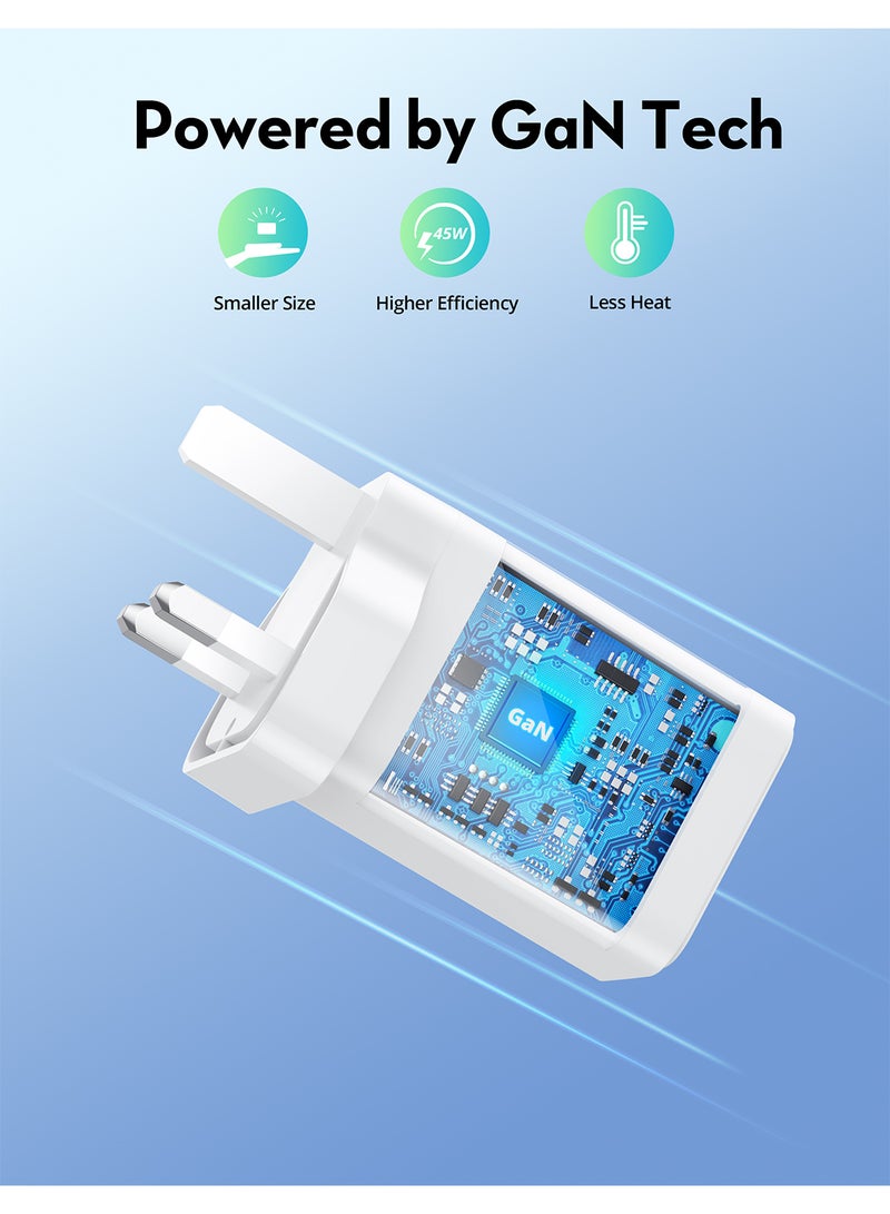 راف باور شاحن حائط RP-PC170 PD Pioneer 30W بمنفذين - Image 5