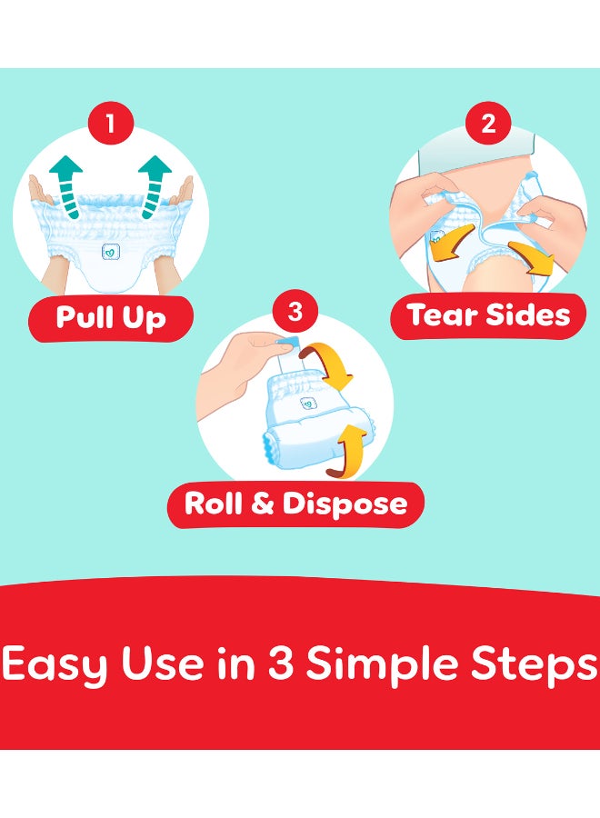بامبرز حفاضات بريميوم كير، مقاس 4، 9-14 كجم، الحفاضة الأكثر نعومة مع جوانب قابلة للتمدد لملاءمة أفضل، 44 حفاضة للأطفال - Image 5