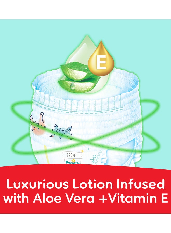 بامبرز حفاضات بريميوم كير، مقاس 4، 9-14 كجم، الحفاضة الأكثر نعومة مع جوانب قابلة للتمدد لملاءمة أفضل، 44 حفاضة للأطفال - Image 3