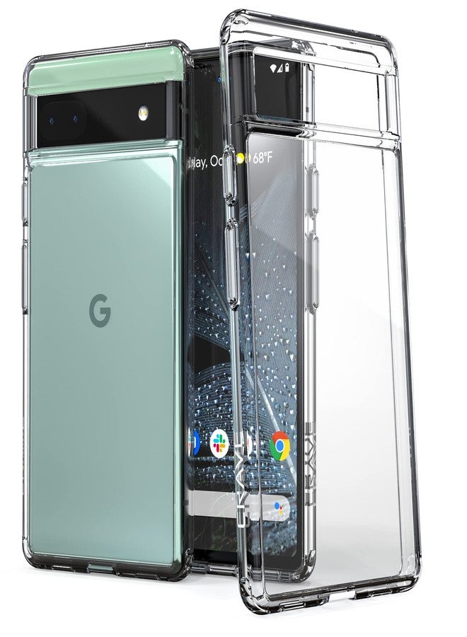 كريف جراب Crave Clear Guard لهاتف Pixel 6a، جراب شفاف مقاوم للصدمات لهاتف Google Pixel 6a - Image 1