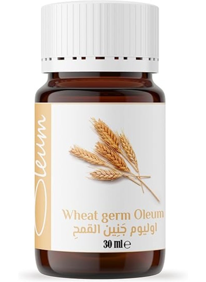 أوليوم زيت جنين القمح أوليوم - 30 مل - نقي وطبيعي 100% - إكسير الشباب المجدد للبشرة والمعالج للشعر التالف. - Image 1