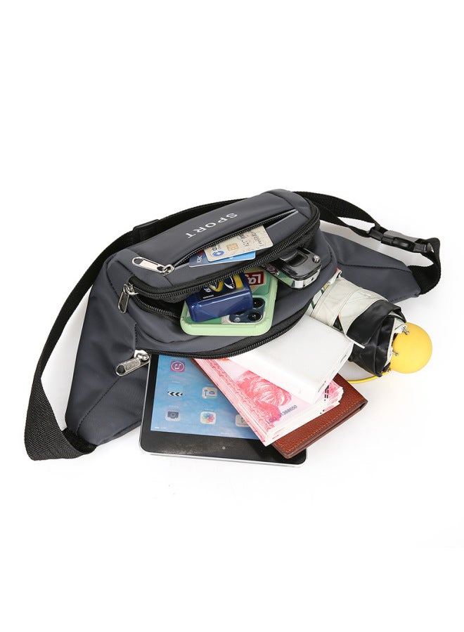 Generic Mobile Phone Pocket Men And Women Work Site Use Multifunctional Large Capacity Waterproof Wear-resistant Business Cashier Wallet-Color:Four Pocket-Green  - Image 5