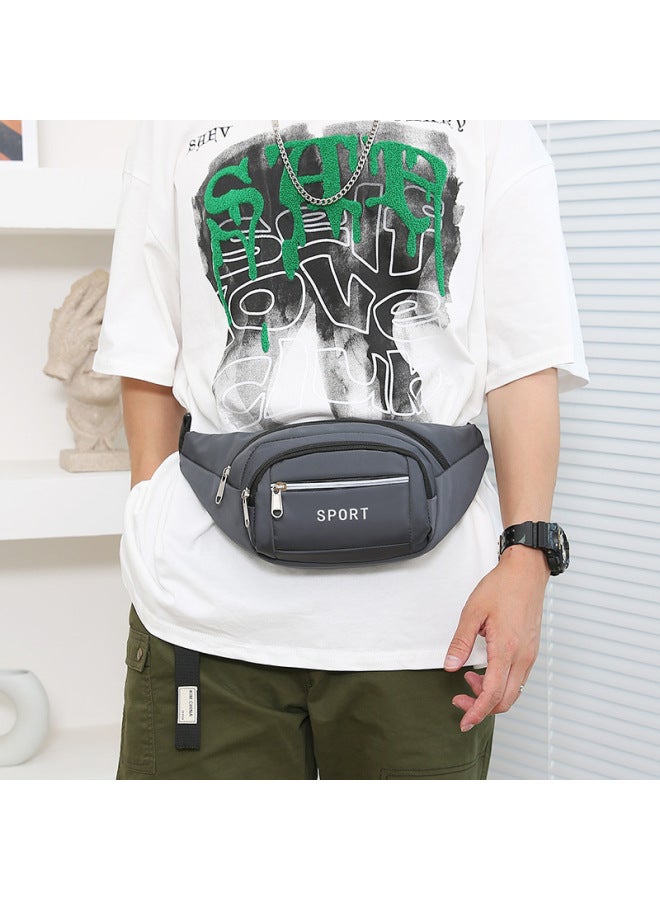 Generic Mobile Phone Pocket Men And Women Work Site Use Multifunctional Large Capacity Waterproof Wear-resistant Business Cashier Wallet-Color:Four Pocket-Green  - Image 3