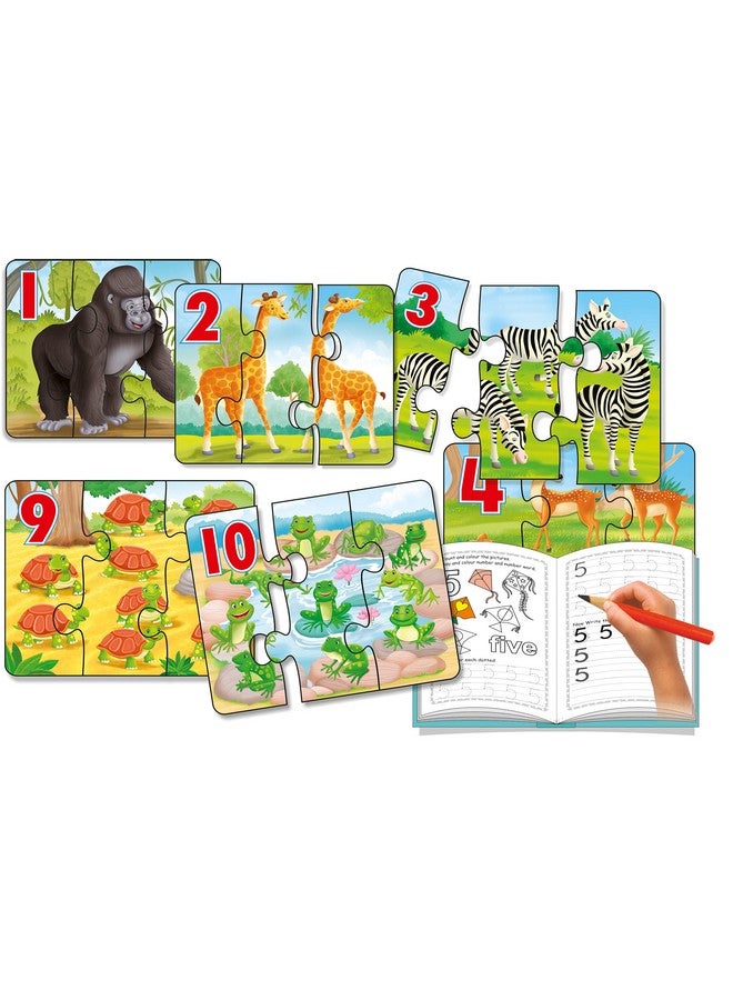 Creative's Count & Learn Numbers | Learn & Practice Writing Numbers | Counting Animal Puzzles | Learn Numbers Puzzles| Educational Puzzles for Kids | Early Learning Game | Ages 3 & Up - Image 2