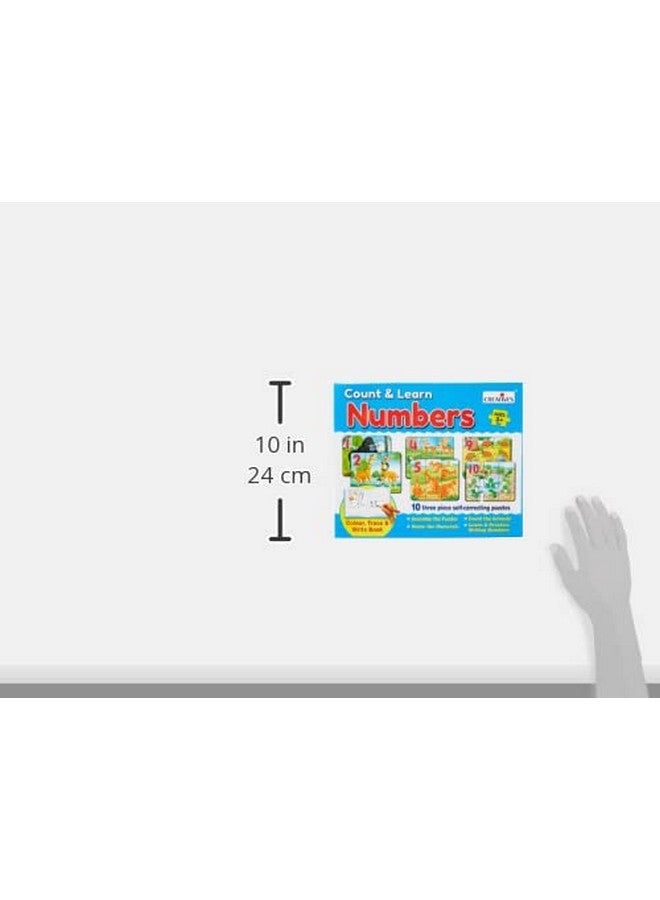 Creative's Count & Learn Numbers | Learn & Practice Writing Numbers | Counting Animal Puzzles | Learn Numbers Puzzles| Educational Puzzles for Kids | Early Learning Game | Ages 3 & Up - Image 3