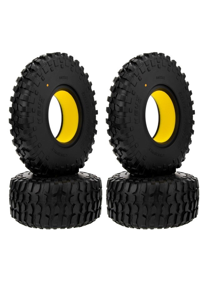 MEUS RACING إطارات MEUS RACING 2.2 - إطارات MS6 Super Crawler لسيارات Axial SCX10 Pro وSCX10 TRX4 وRedcat Gen8 1/10 RC Crawler، مقاس 1.73/5.25/R2.2، رقم الموديل M2202 - Image 1
