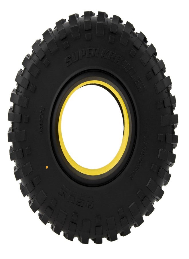 MEUS RACING إطارات MEUS RACING 2.2 - إطارات MS6 Super Crawler لسيارات Axial SCX10 Pro وSCX10 TRX4 وRedcat Gen8 1/10 RC Crawler، مقاس 1.73/5.25/R2.2، رقم الموديل M2202 - Image 5