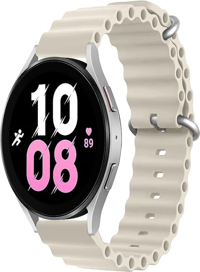 Next Next store 20mm Sport Silicone Watch Band for Samsung Galaxy Watch 5/4 45mm 40mm/Galaxy Watch 5 Pro 50mm/Galaxy Watch 4 Classic 44mm 42mm/Galaxy Watch 3/Active 2 Women Men
