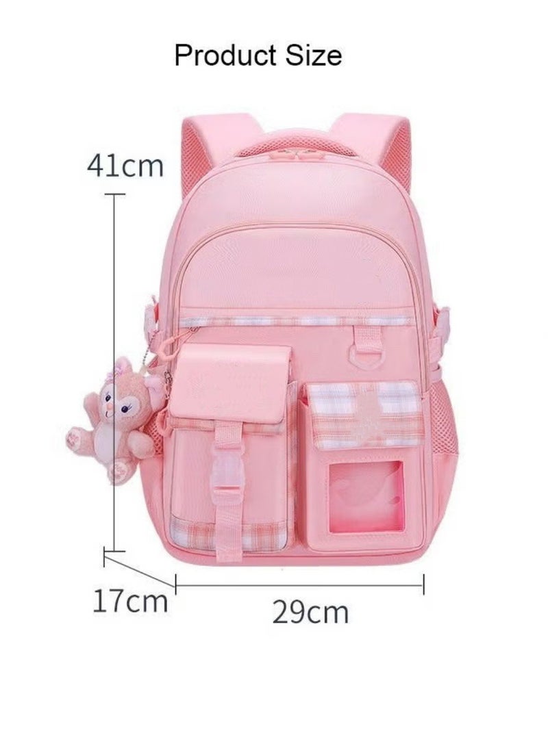 Girlsâ€™ School Backpack (with Compartments) - Image 5