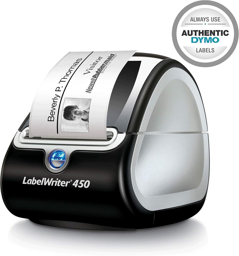 Dymo Authentic LW Name Badge Labels Labels for LabelWriter Printers White 2-1/4" x 4" 1 Roll of 250 - Image 4