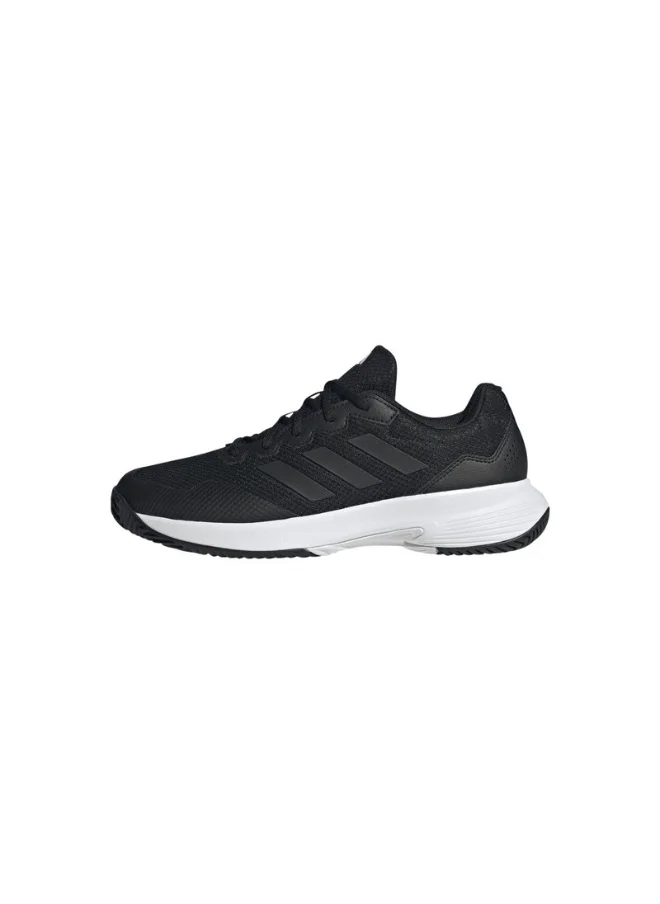 اديداس adidas GameCourt 2 M Black Tennis SHOES for Men - 3.5