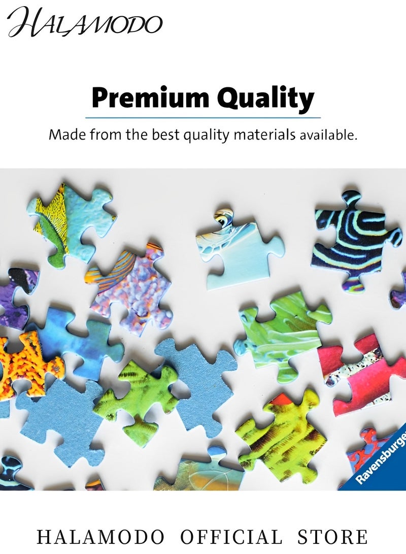 HALAMODO 1000PCS Outer Space Jigsaw Puzzles Space Traveler Solar System Galaxy Exploration Outer Astronaut Challenging Fun Mind Activity for Kids & Adults & Families & Friends - Image 4