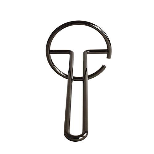 Kundi Wrought Iron Kitchen Tissue Paper roll Holder (Black) - Image 5
