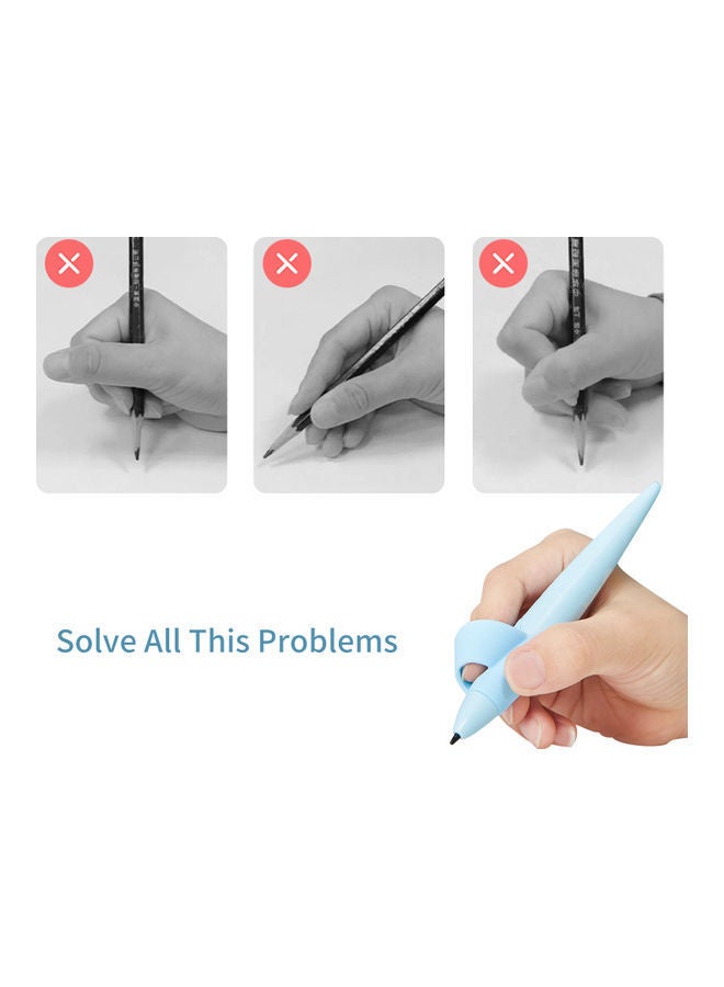 NIBEMINENT Non-Slip Silicone Handle Mechanical Pencil 0.7mm HB Pink - Image 4