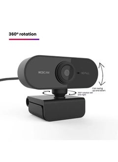 General HD computer camera 1080P with microphone C1 desktop usb drive-free webcam online class video call  - Image 3