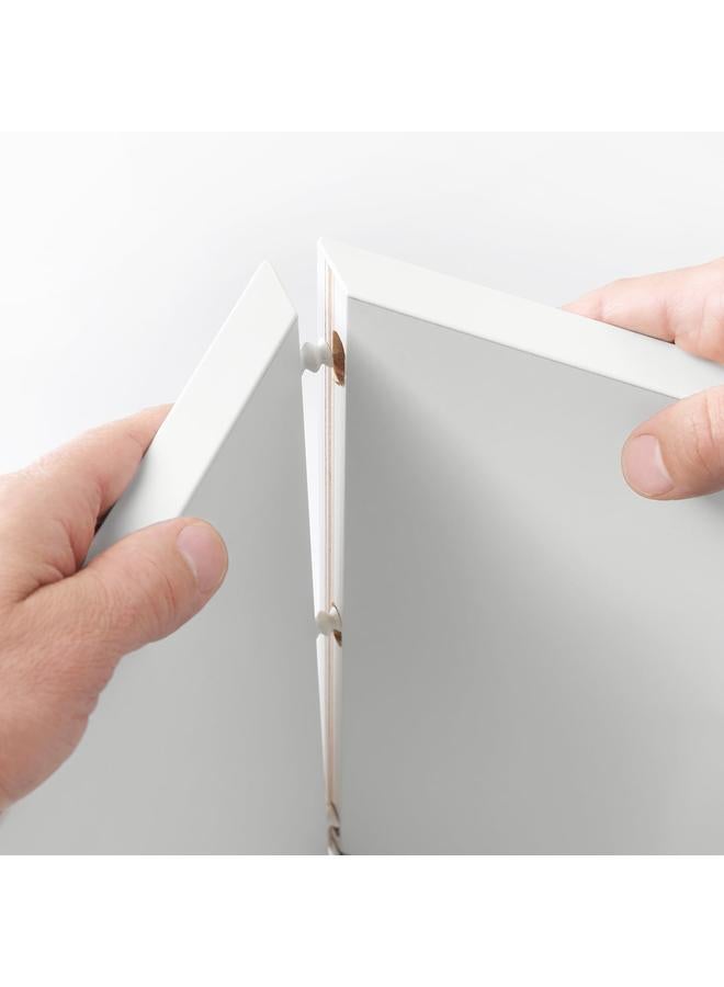 إيروريكس وحدة رفوف مثبتة على الحائط، 4 قطع، بيضاء، 70×35×70 سم - Image 5