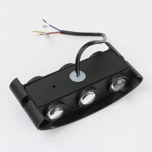 Lumina Waterproof LED Wall Lights for Indoor and Outdoor Decorative Wall Lamps Brighten Up Your Home with Stylish LED Wall Lighting 3 +3 Wall Lights for Living Room, Bedroom, Staircase. Elevation. - Image 4