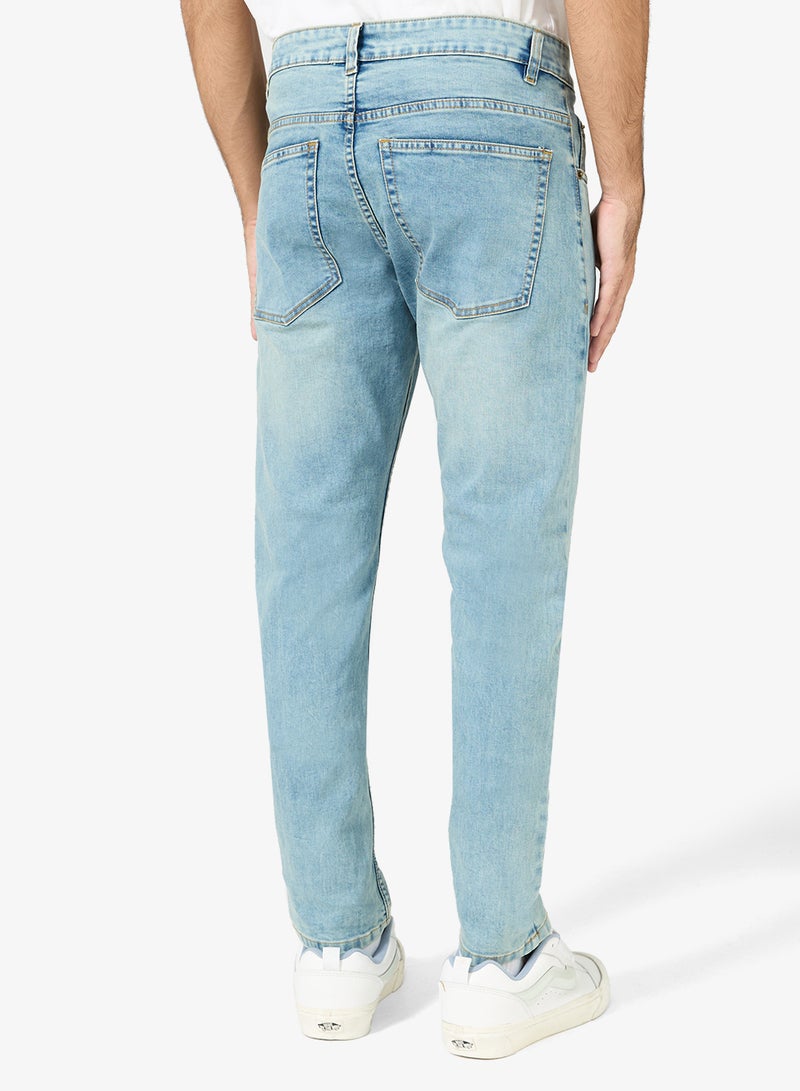 سفنتي فايف جينز بقصة مستقيمة - Image 3