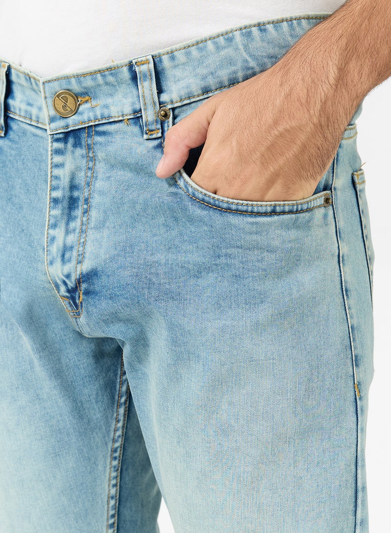 سفنتي فايف جينز بقصة مستقيمة - Image 4