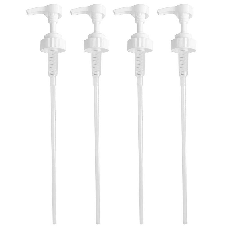 Geti Beauty Universal Gallon Pump Dispenser 128 fl oz | Shampoo, Conditioner | Use on Liquids, Gels, Lotions | 4cc Output | by Geti Beauty ST | 4-Pack  - Image 1