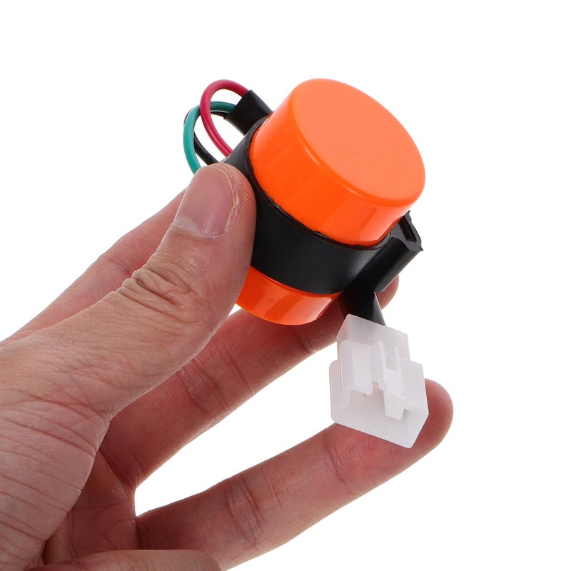 Orange Emergency Strobe Warning Lights 3 Pin 12V Turn Signal Flasher Relay for ATV Motorcycle - Image 5
