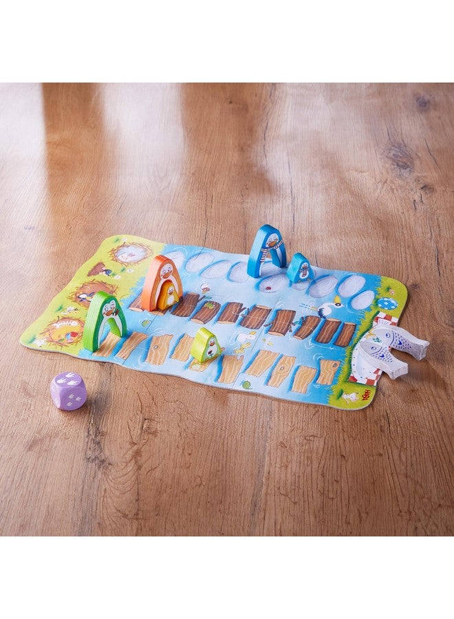 هابا ألعابي الأولى - لعبة Go, Go Little Penguin Gifts التعليمية للأطفال الصغار - ألعاب لوحية تعاونية للأطفال بعمر عامين - صنع في ألمانيا - Image 3