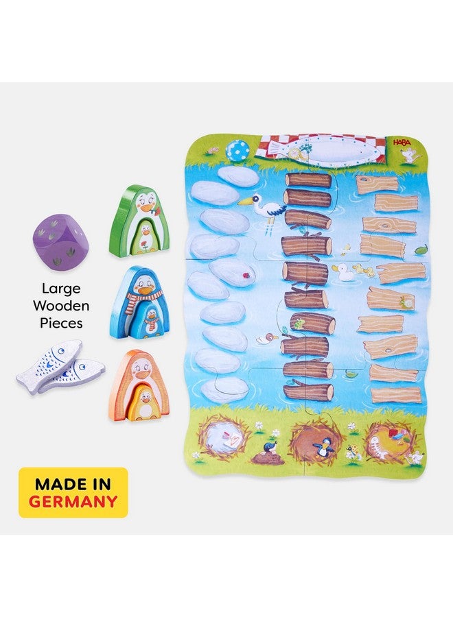 هابا ألعابي الأولى - لعبة Go, Go Little Penguin Gifts التعليمية للأطفال الصغار - ألعاب لوحية تعاونية للأطفال بعمر عامين - صنع في ألمانيا - Image 2