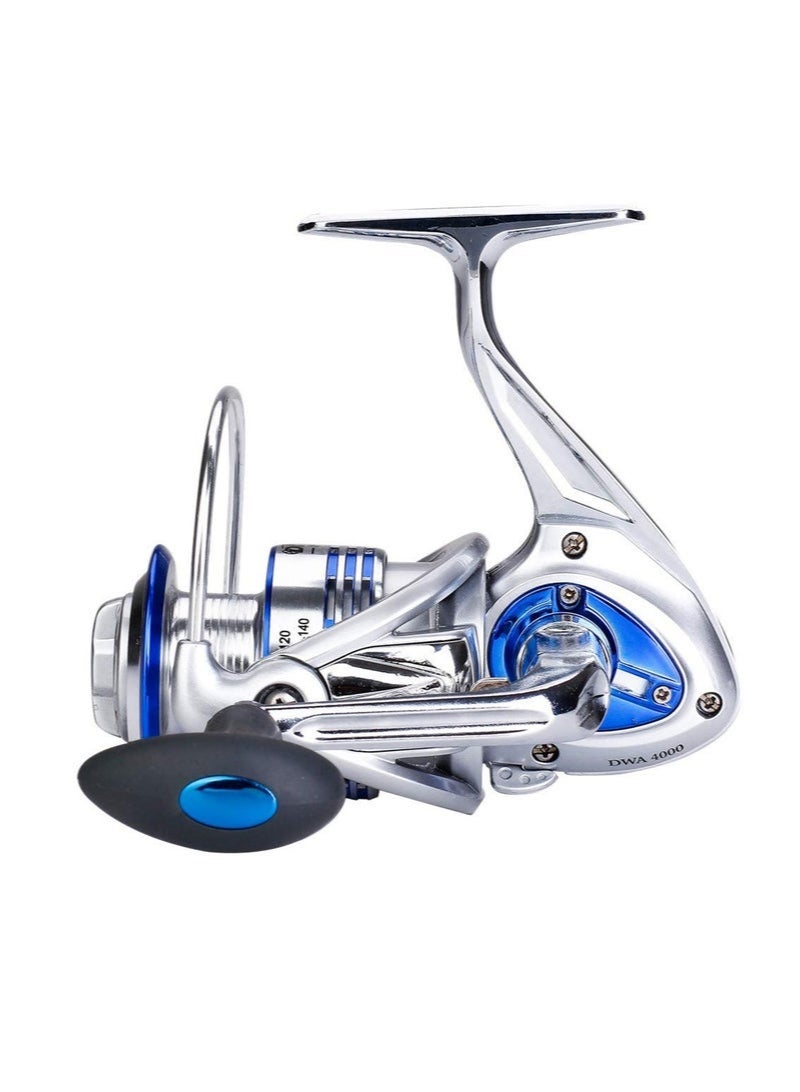 Arabest Spinning Fishing Reels for Saltwater Freshwater 3000 4000 5000 6000 7000 Spools Ultra Smooth Ultralight Powerful Trout Bass Carp Gear Stainless Ball Bearings Metal Body Ice Fishing Reels - Image 1