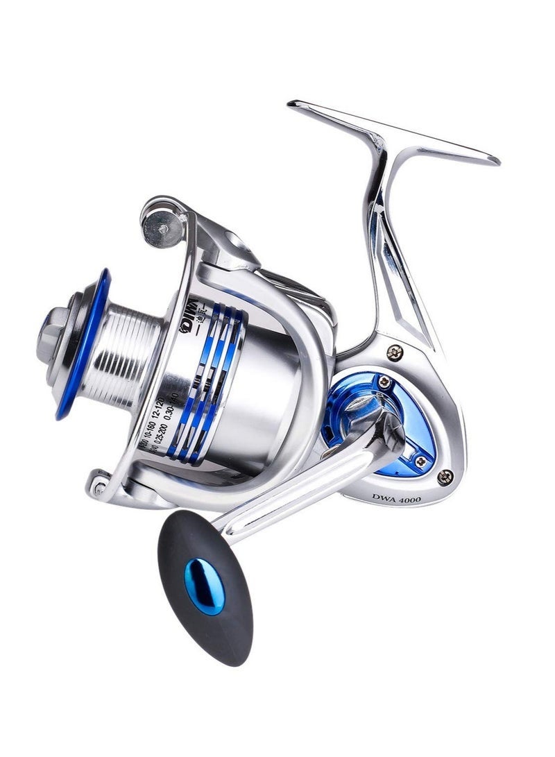 Arabest Spinning Fishing Reels for Saltwater Freshwater 3000 4000 5000 6000 7000 Spools Ultra Smooth Ultralight Powerful Trout Bass Carp Gear Stainless Ball Bearings Metal Body Ice Fishing Reels - Image 5