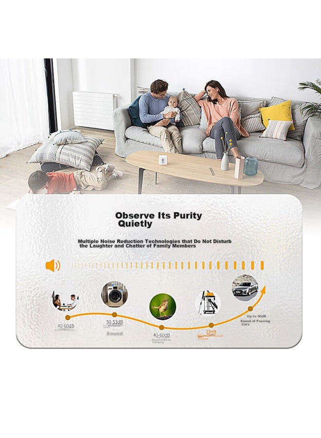 Royalstar Vacuum Cleaner For Home And Industrial Use, High Suction Power, Tile Cleaning, 2200w High-power Barrel-type Commercial Carpet Cleaner For Hotels, Powerful 18l - Image 4