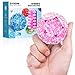 DYRDM Magnetic Fidget Sphere 12 PCS 200 Combinations with Magnet Blocks Magnetic Fidget Toys Sensory Balls Desk Toys for Adults Teens 14 Stress Relief Gift Stocking Stuffers Rose Red - Image 2