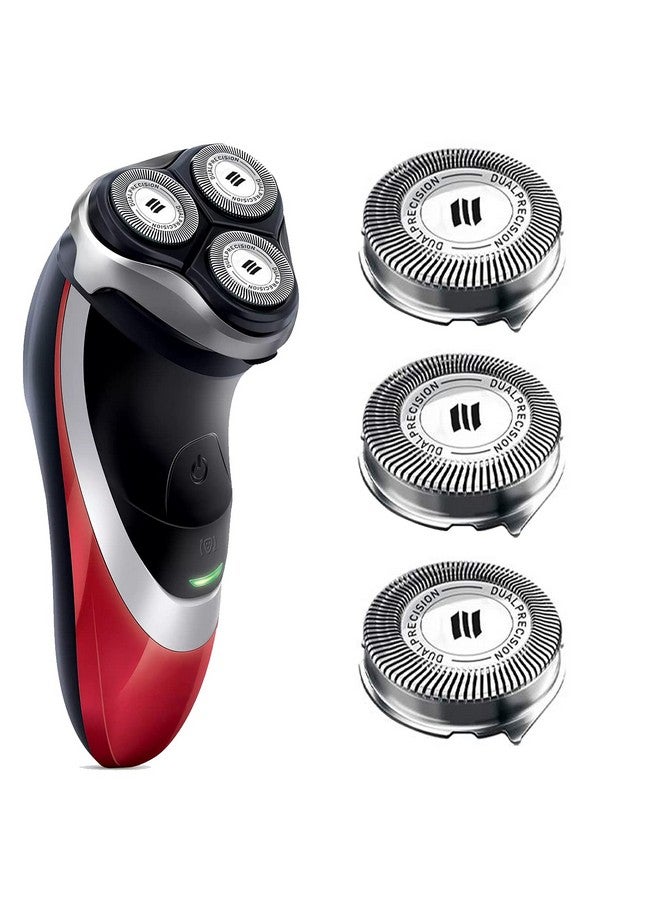 innobeaut Hq8 Replacement Heads For Philips Norelco Razor Blades Suitable For Norelco Aquatec Heads Oem Hq8 Heads (3Pc Pack) - Image 2