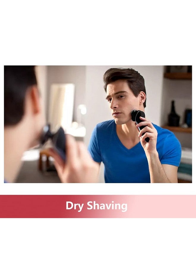 innobeaut Hq8 Replacement Heads For Philips Norelco Razor Blades Suitable For Norelco Aquatec Heads Oem Hq8 Heads (3Pc Pack) - Image 4