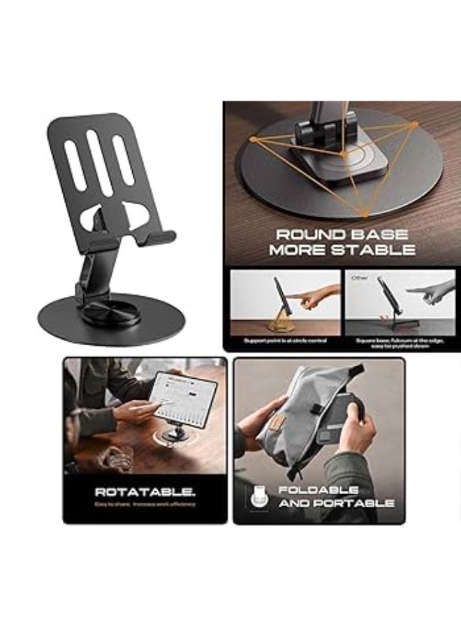360 Degree Rotating Foldable Phone Holder - Adjustable Height and Angle S759 - Image 2