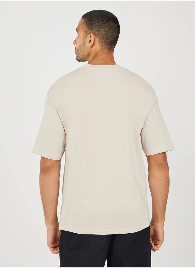 Styli Panda Embroidered Oversized T-Shirt