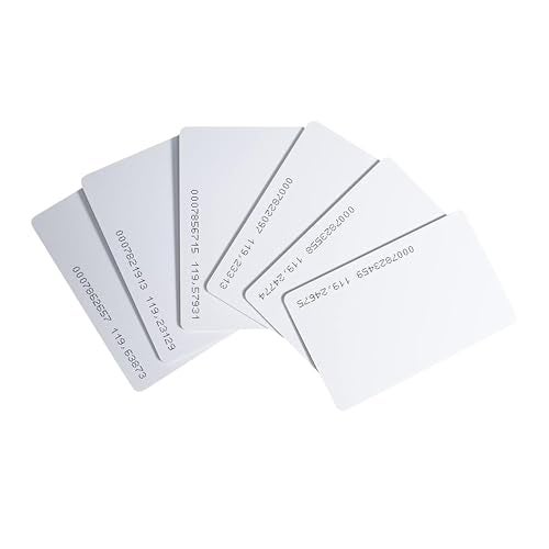 Team Office RFID Proximity Cards for Attendance & Access Control | Thin ISO Standard Thermal Printable RFID Smart Cards | 125 kHz Compatible | Pack of 100 - Image 5